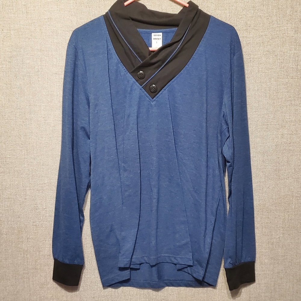 Seven Rocks Women's Long Sleeve Tunic Shirt Size Large New With Tags